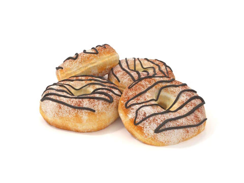 Rosquinhas Modelo 3D