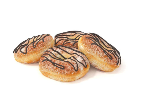 Rosquinhas Modelo 3D