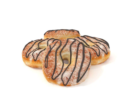 Rosquinhas Modelo 3D