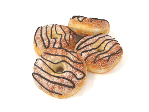 Rosquinhas Modelo 3D