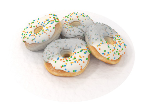 Donuts 3D Модель