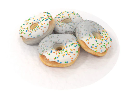 Donuts 3D Model
