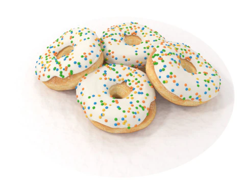 Donuts 3D Model