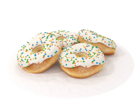 Donuts 3D Model