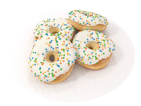 Donuts 3D Model