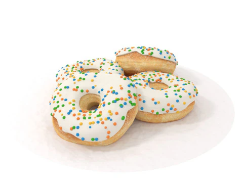 Donuts 3D Model
