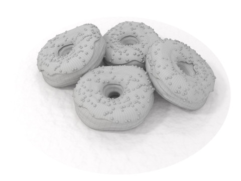 Donuts 3D Модель
