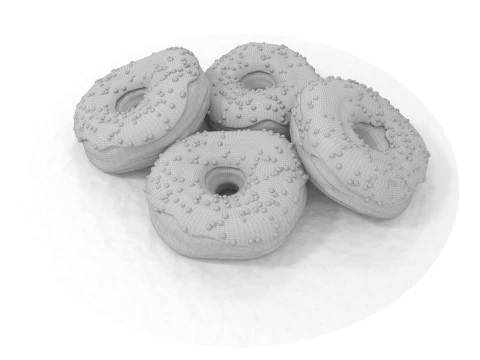 Donuts 3D Model
