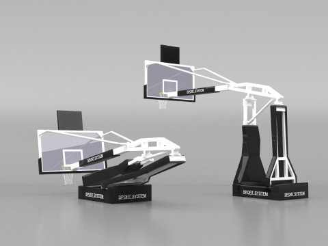 Portable basketball stand Modelo 3D