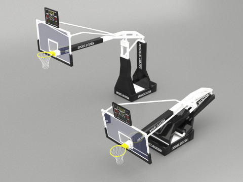 Portable basketball stand Modelo 3D