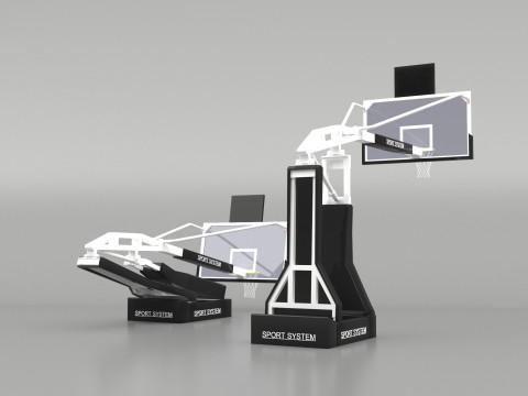 Portable basketball stand Modelo 3D