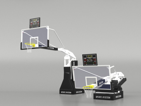 Portable basketball stand Modelo 3D