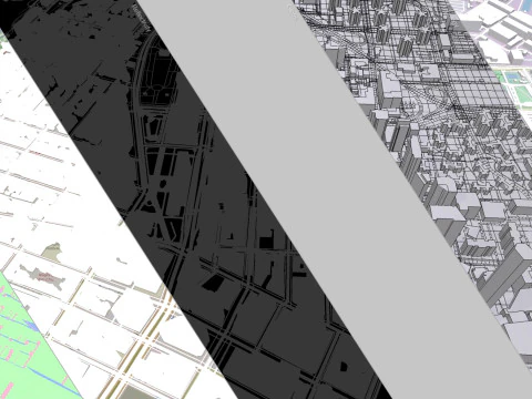 Cityscape Brooklyn New York United States 3D Model