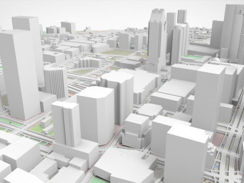 Cityscape Montreal Quebec Canada 3D print model Model 3D