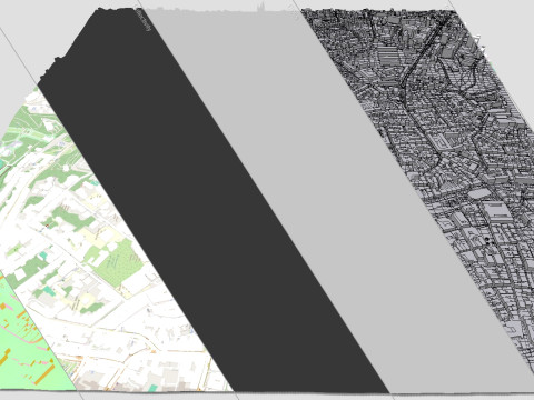 Cityscape Lviv Ukraine 3D Model