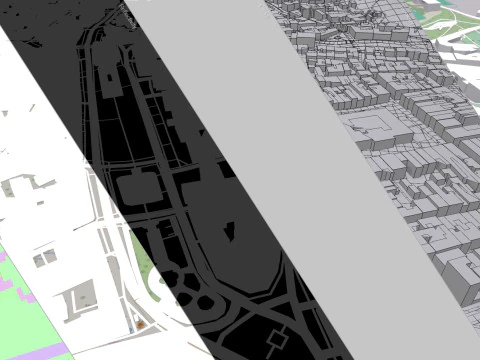Cityscape Lviv Ukraine 3D Model