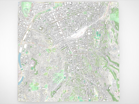 Cityscape Nice France Modelo 3D