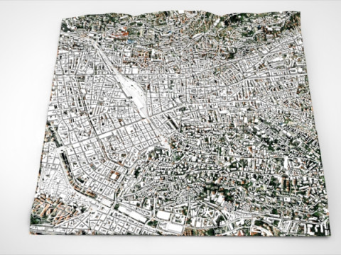 Cityscape Nice France Modelo 3D