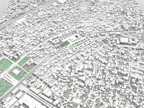 सिटीस्केप इस्तांबुल तुर्की 3D मॉडल