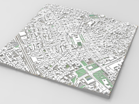 Cityscape Istanbul Turkey 3D 모델
