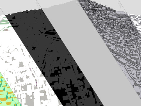 Cityscape Istanbul Turkey 3D 모델