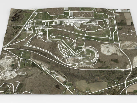 Road America 3D Model