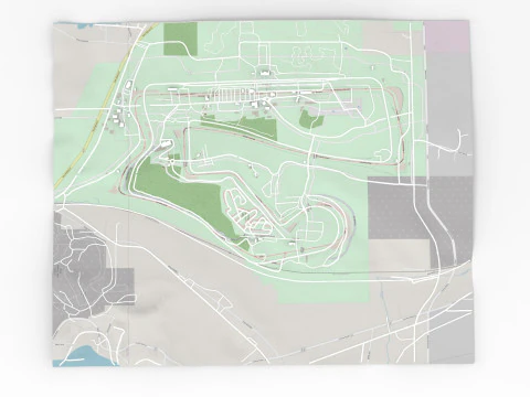 Road America 3D Model