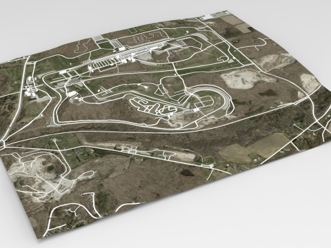 Road America Modello 3D