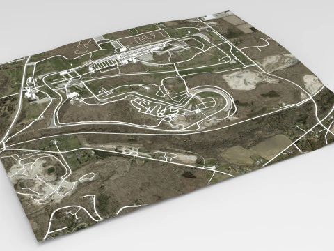 Road America 3D Model