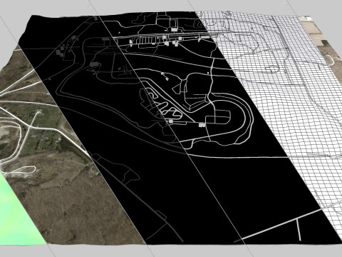 Road America Modello 3D