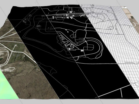 Road America 3D Model