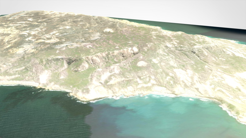 San Nicolas Island 3D Model .c4d .max .obj .3ds .fbx .stl .blend 