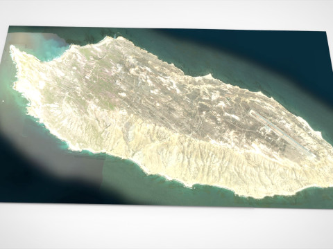 San Nicolas Island 3D Model