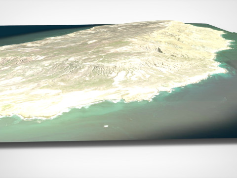 San Nicolas Island 3D Model
