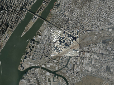 Cityscape New York USA fragment city 3D Print Model