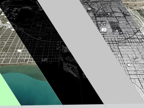 Cityscape Sheboygan Wisconsin USA Modelo 3D