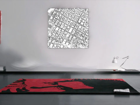 Cityscape New York USA fragment city 3D Model