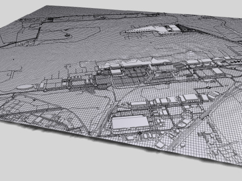 Barcelona El Prat Airport Josep Tarradellas Modelo 3D