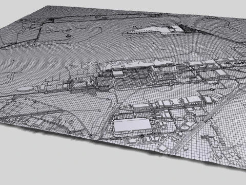 Barcelona El Prat Airport Josep Tarradellas 3D Model