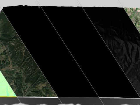 Big Snowy Wilderness Study Area 3D Model