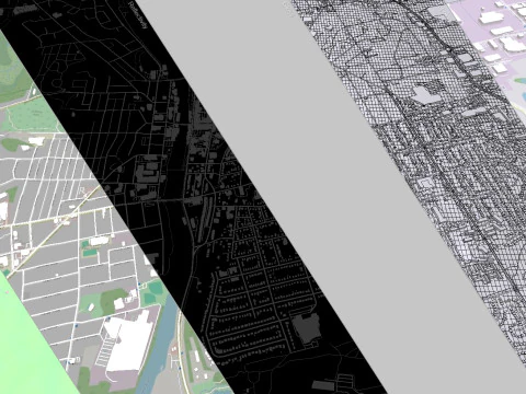 Cityscape Cambridge England 3D Model