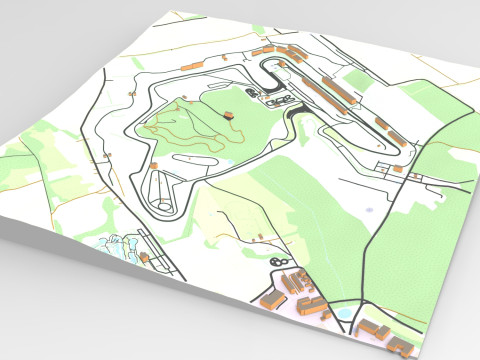 The Hungaroring Mogyorod Budapest Hungary Model 3D