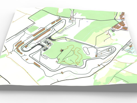 The Hungaroring Mogyorod Budapest Hungary Model 3D
