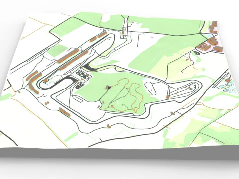 The Hungaroring Mogyorod Budapest Hungary 3D Model