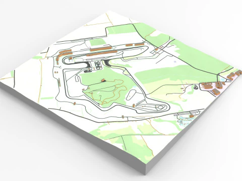 The Hungaroring Mogyorod Budapest Hungary 3D Model