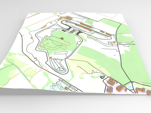 The Hungaroring Mogyorod Budapest Hungary Model 3D