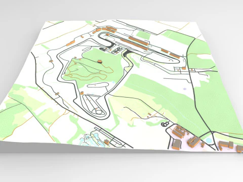 The Hungaroring Mogyorod Budapest Hungary 3D Model