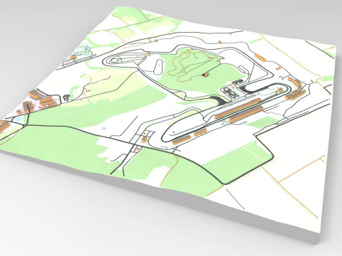 The Hungaroring Mogyorod Budapest Hungary 3D Model