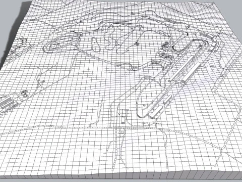 The Hungaroring Mogyorod Budapest Hungary 3D Model