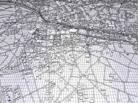 Cityscape Craiova Romania Model 3D